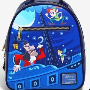 NWT Loungefly Disney Peter Pan Jolly Roger Mini Backpack